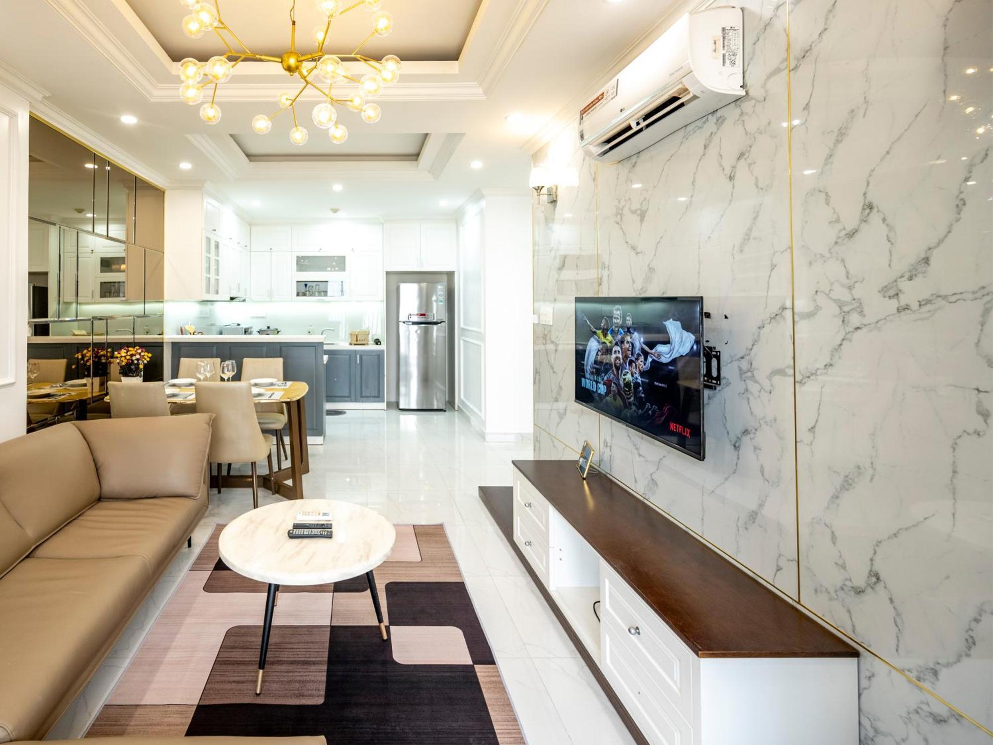 הו צ'י מין סיטי Sunrise City View Apartment , Near Lotte Mart מראה חיצוני תמונה