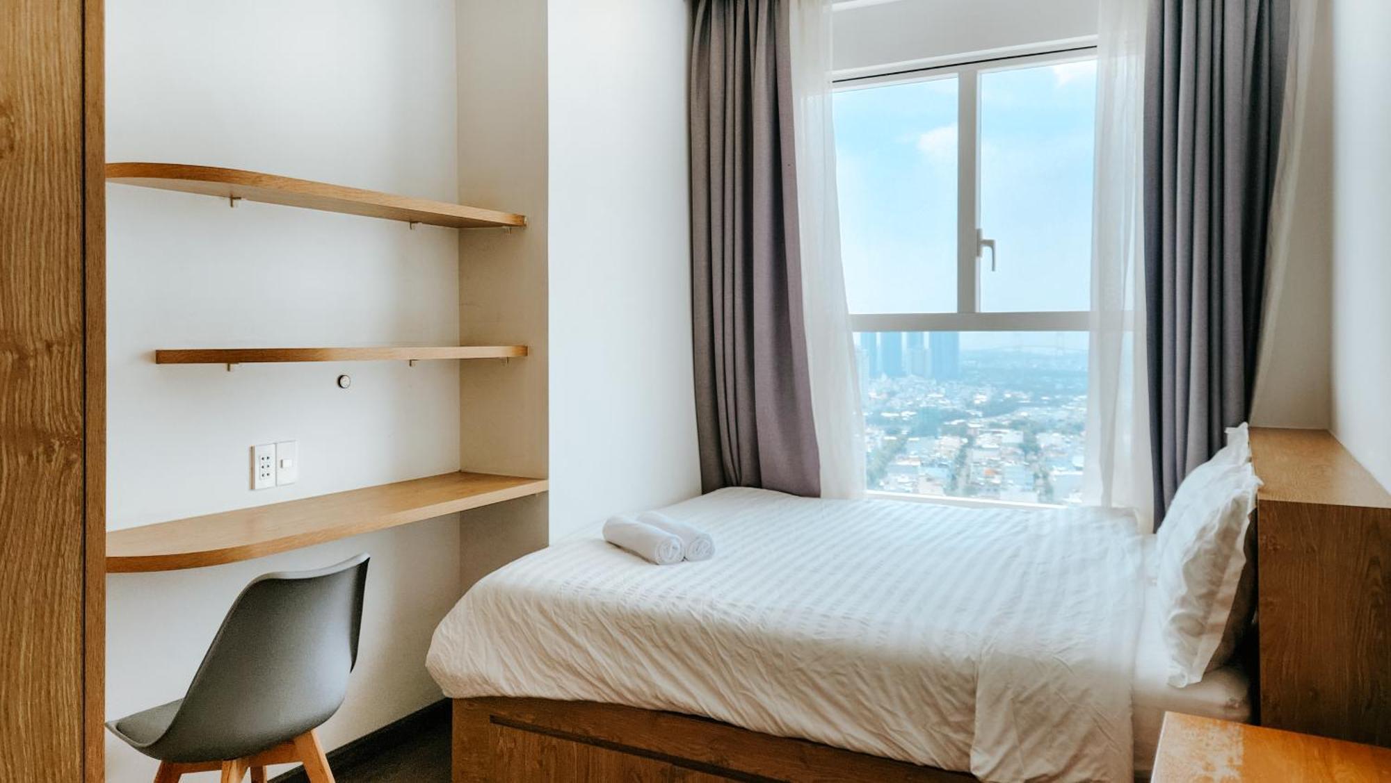 הו צ'י מין סיטי Sunrise City View Apartment , Near Lotte Mart מראה חיצוני תמונה