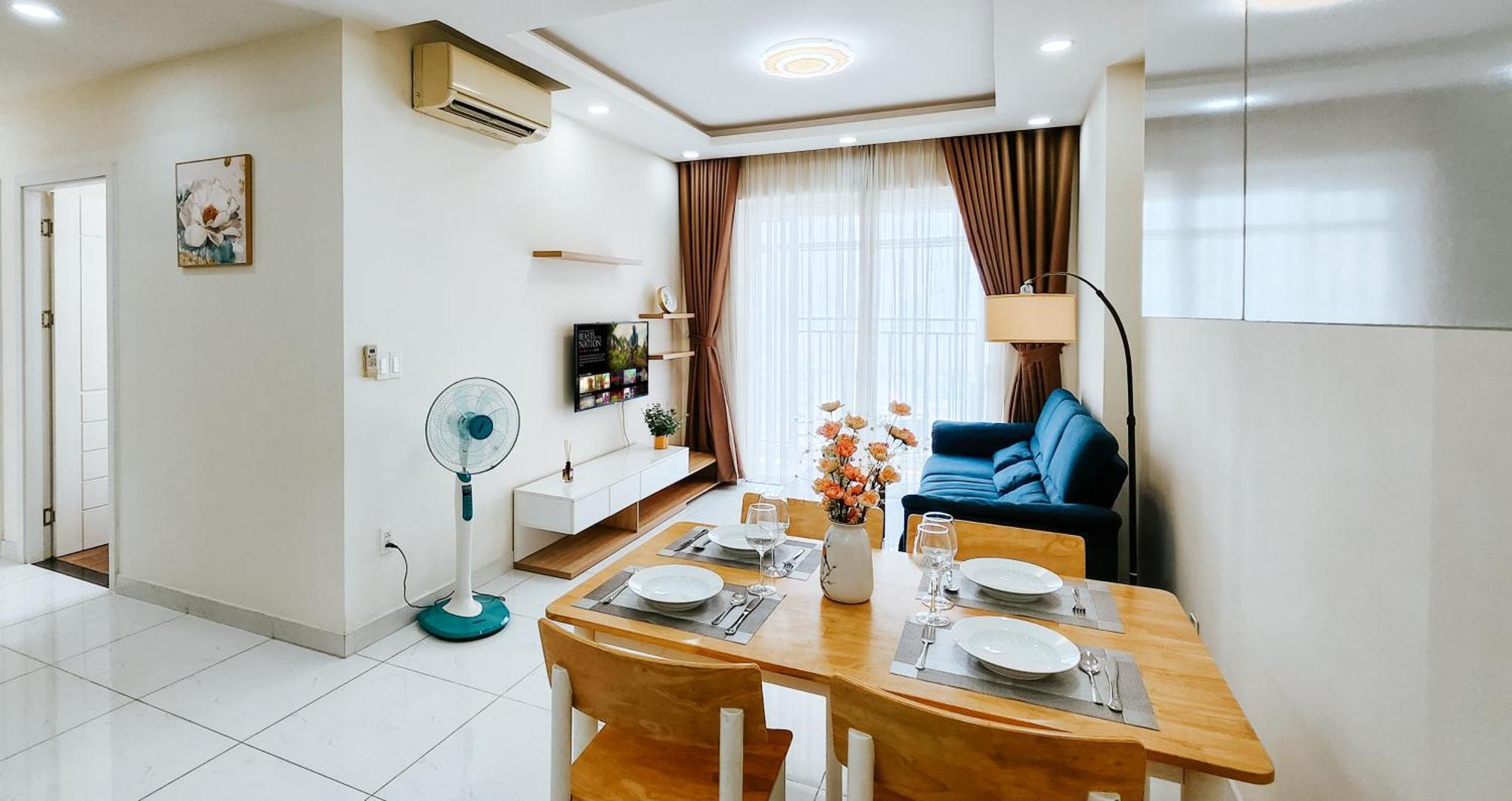 הו צ'י מין סיטי Sunrise City View Apartment , Near Lotte Mart מראה חיצוני תמונה