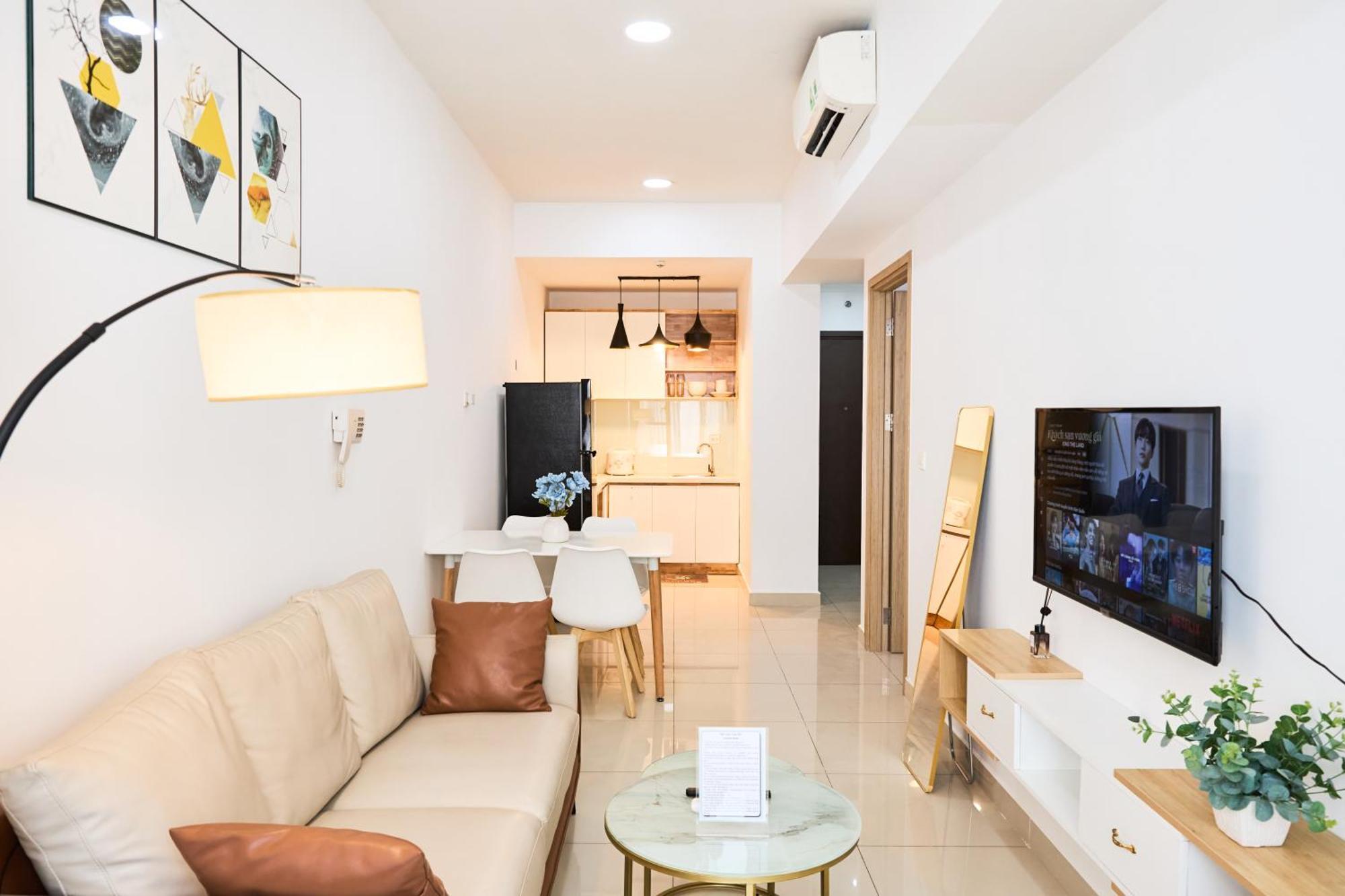 הו צ'י מין סיטי Sunrise City View Apartment , Near Lotte Mart מראה חיצוני תמונה